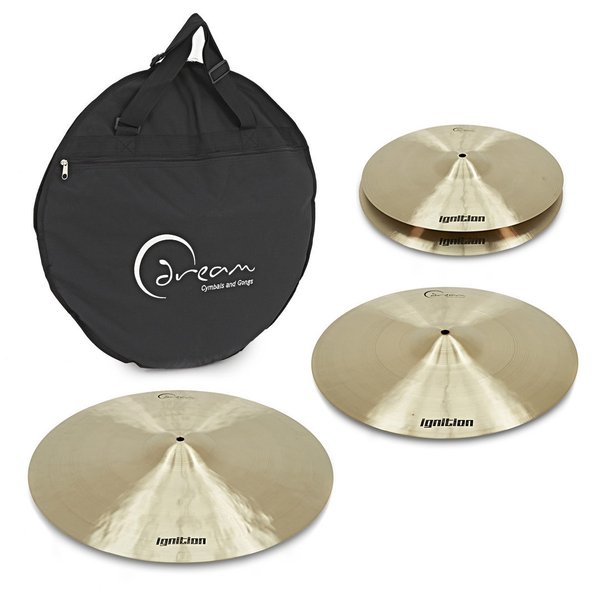 Dream Ignition Series 3 Piece Cymbal Pack 14''/16''/20''