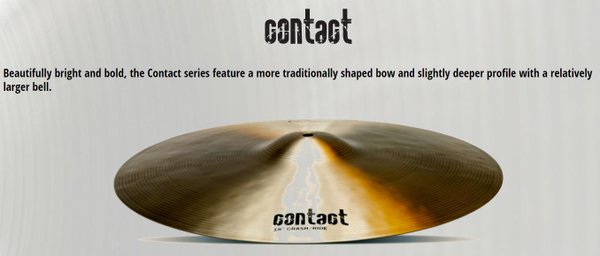 Dream Cymbal Contact Series 14'' Crash