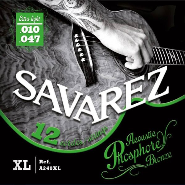 Savarez Acoustic Phosphore Bronze 12 string set 10-47