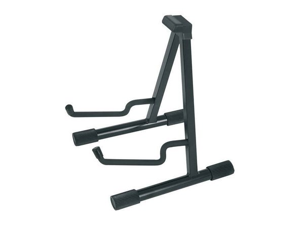 Semi-foldable acoustic guitar stand