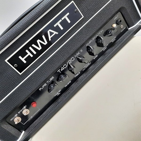 HIWATT T40/20 MKIII, 40W/20W Head, Tube Series Class A