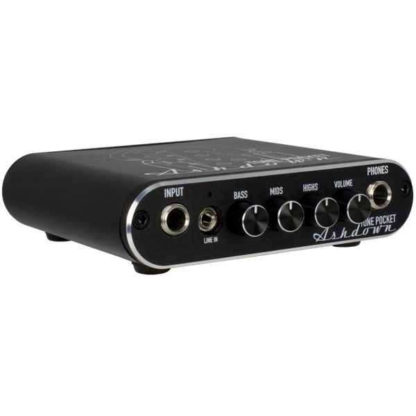 Ashdown Tone Pocket – Bass Headphone Amp with D/A Conversion
