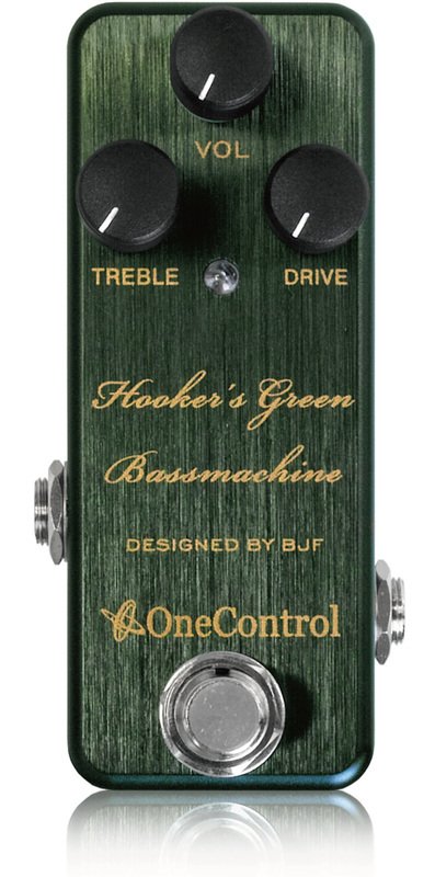 One Control Hooker's Green Bassmachine 4K