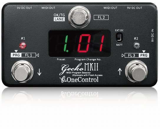 One Control Gecko MkIII MIDI switcher
