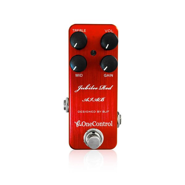 One Control Jubilee Red Distortion Pedal