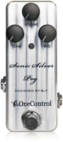 One Control Sonic Silver Peg Bass Pre-Amp