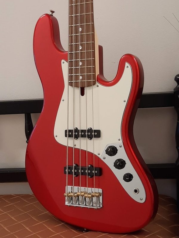 Ashdown The Grail bass 5-string, Candy Apple Red