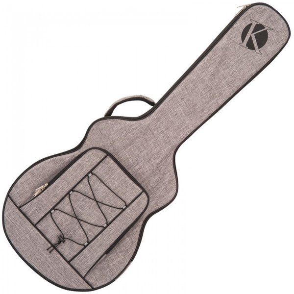 Kinsman Ultima™ Hardshell Semi-Acoustic Guitar Bag ~ Grey