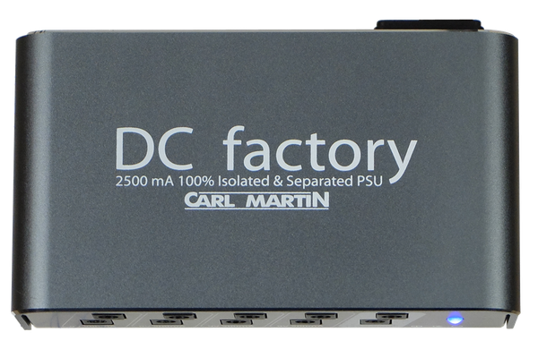 Carl Martin DC Factory 2500mA Power Supply, Isolated & Separated