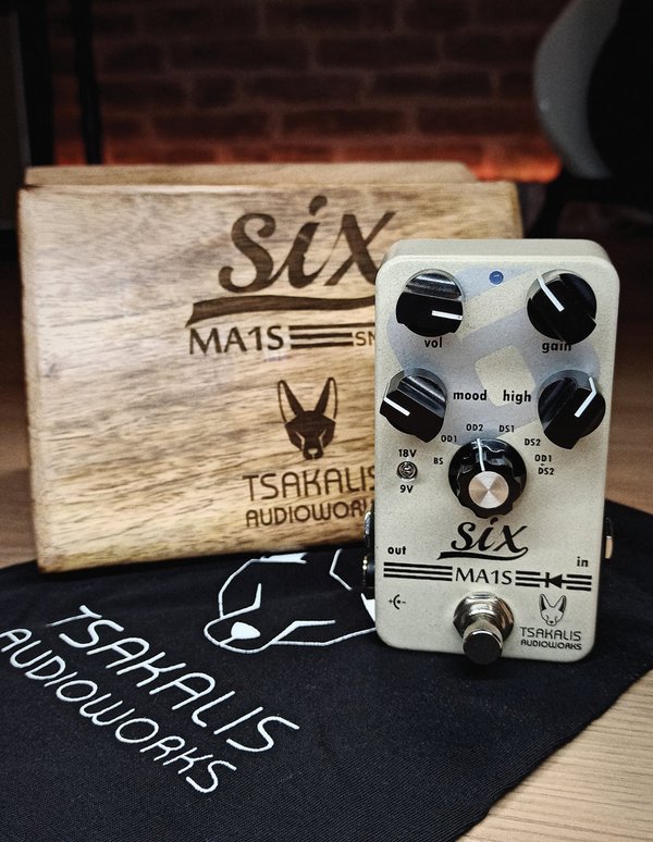 Tsakalis SIX MA1S Limited Edition, Booster – Overdrive – Distortion