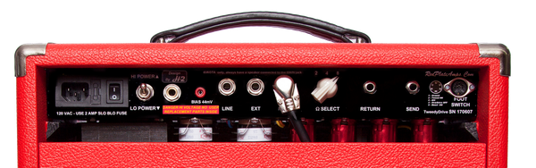 RedPlate TweedyDrive, Custom 22W/8W P2P amplifier