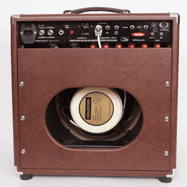 RedPlate BluesMachine, Custom 50W/18W P2P amplifier