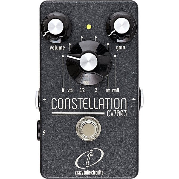 Crazy Tube Circuits Constellation CV7003, with 6 classic fuzz sounds