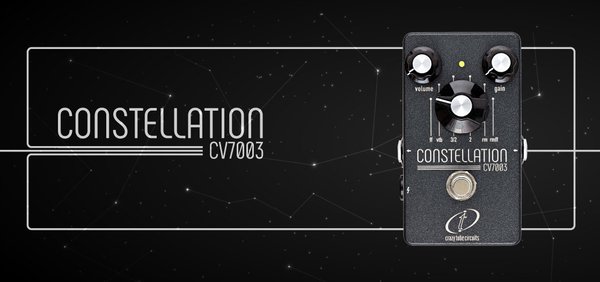Crazy Tube Circuits Constellation CV7003, with 6 classic fuzz sounds
