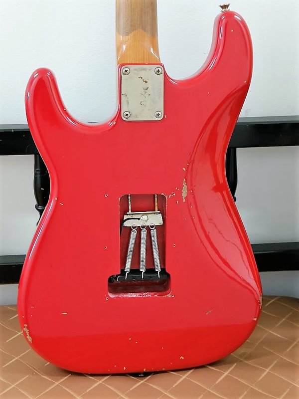 Sonnemo Custom Vintage ST relic - Sonnemo Red