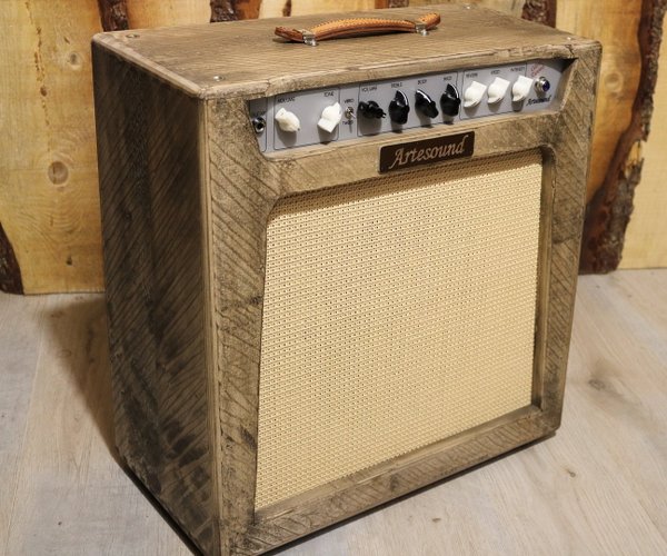 Artesound Vibrotweed 18W, P2P handwired - Antiqued solid maple