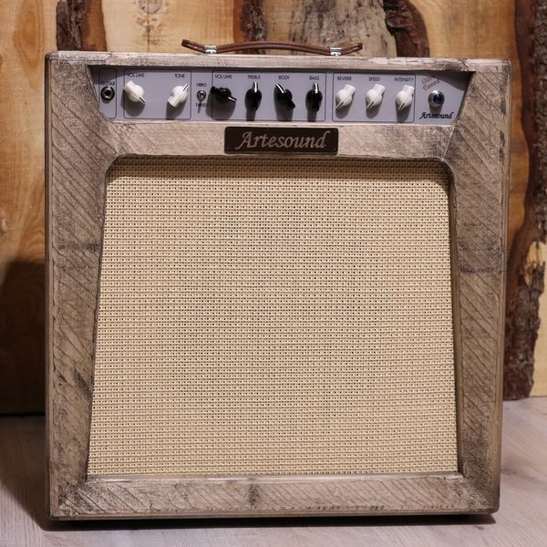 Artesound Vibrotweed 18W, P2P handwired - Antiqued solid maple