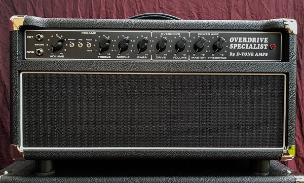 D-Tone Amps Overdrive Specialist 50w head